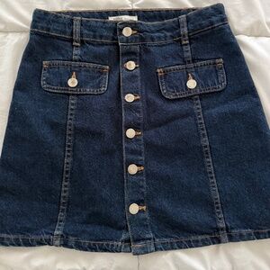 Denim skirt